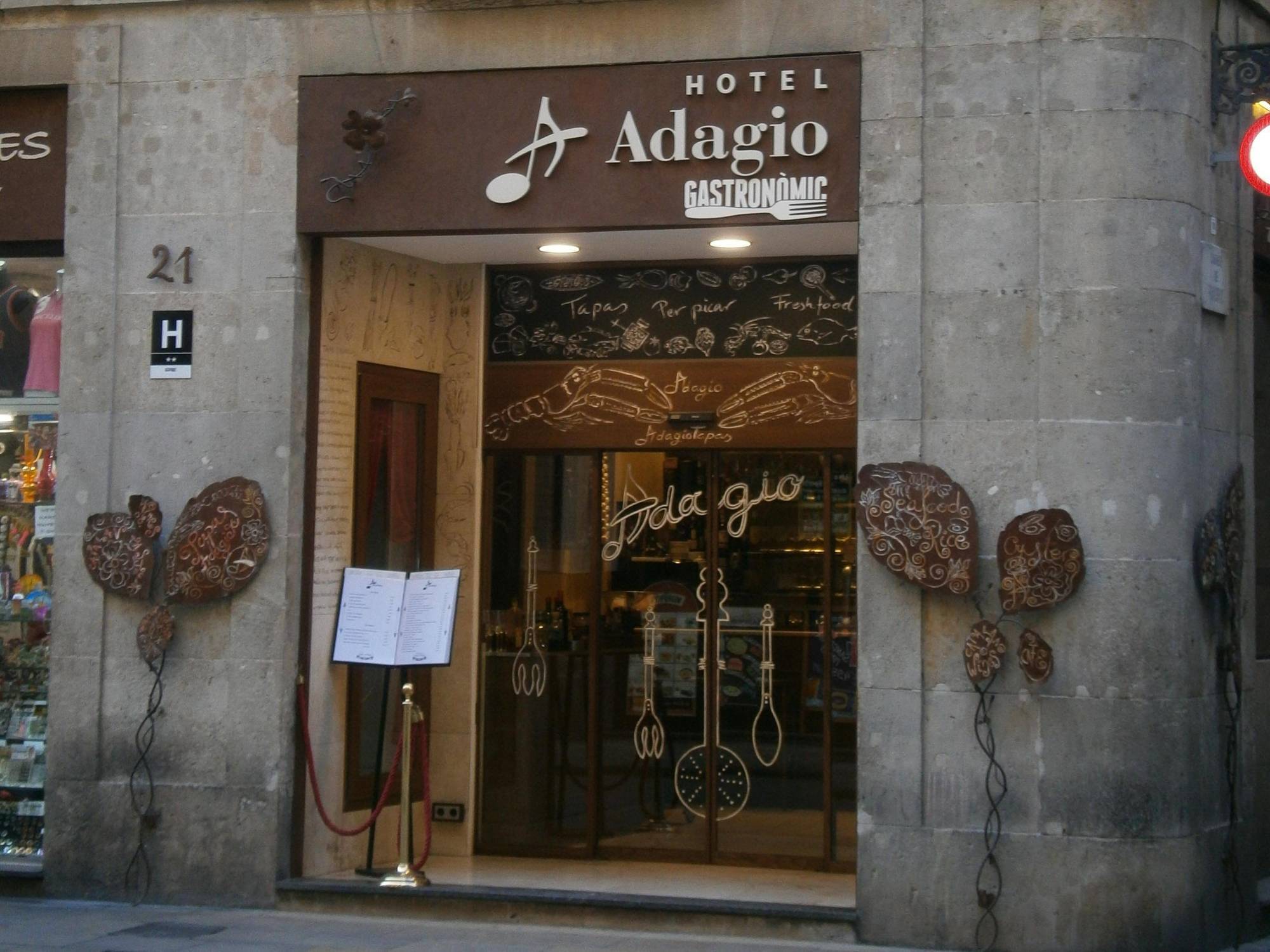 Hotel Adagio Barcelona Exteriér fotografie